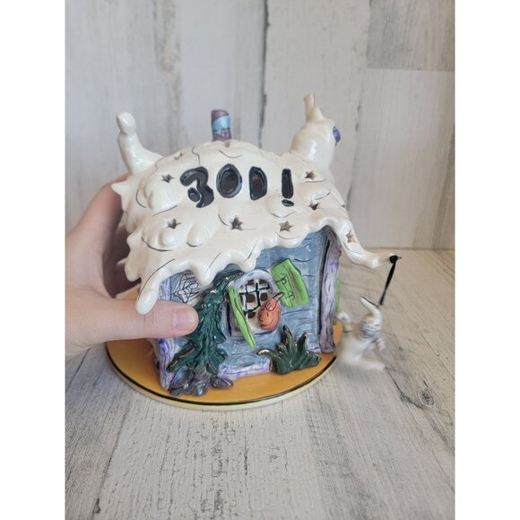 Blue Sky House of boos tea‎ light ceramic holder candle - Picture 12 of 15